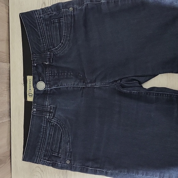 🛍Democracy Womens 6 Ab Technology Dark Wash Denim Jeans Cotton Tapered Leg - Picture 3 of 8